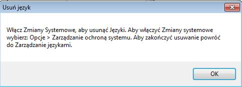 Usuwanie opisów testów, raportów, języków lub plików konfiguracyjnych czytników W celu usunięcia opisów testów, raportów, języków lub plików konfiguracyjnych czytników