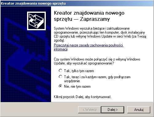 Do poprawnej pracy niezbędne jest zainstalowanie bibliotek DirectX 9.