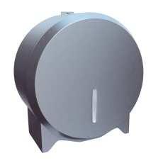 Pojemnik okrągły na papier toaletowy ze stali kwasoodpornej zamykany na klucz z okienkiem do wizualizacji ilości papieru 8 2 9 7 31 Szczotka WC plastikowa w pojemniku 32 Automatycz na