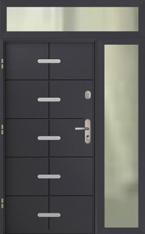 Ld/Pd wysokość 2102 mm Aby uzyskać cenę drzwi z doświetlem aluminiowym należy dodać: - cenę drzwi (str.