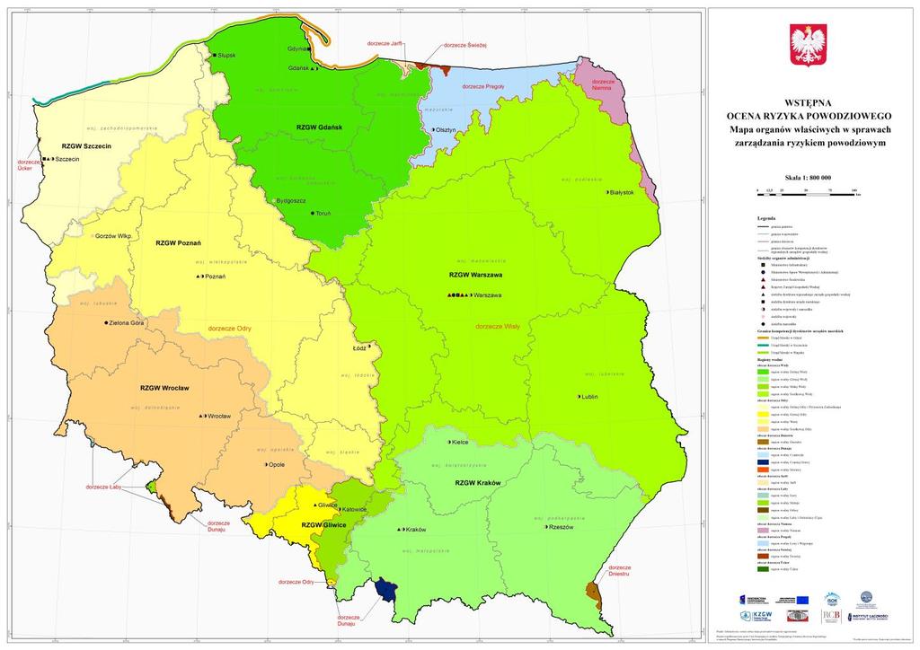 2.4. WSTĘPNA OCENA RYZYKA POWODZIOWEGO MAPA