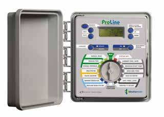 Sterowniki Weathermatic Sterowniki ProLine ProLine to seria sterowników, w których zastosowano szereg rozwiązań czyniących je najbardziej przyjaznymi sterownikami na rynku.