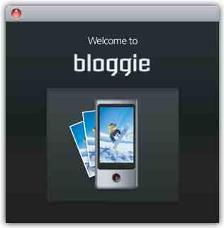 3 Kliknij dwukrotnie ikonę Bloggie.