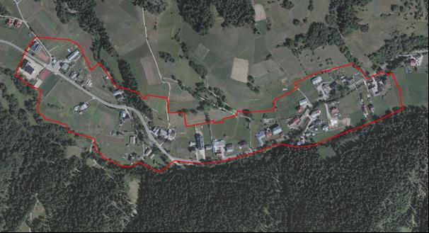 S t r o n a 64 PODOBSZAR REWITALIZACJI NR 8 USTRZYK (SOŁECTWO OCHOTNICA GÓRNA) Źródło: opracowanie własne Podobszar rewitalizacji nr 8 Ustrzyk należy do jednego z mniejszych podobszarów