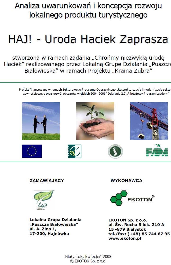 Projekt Towarzystwa Haj Chrońmy