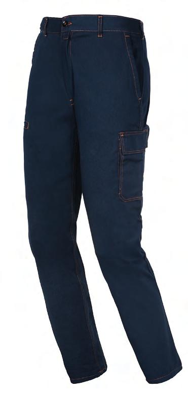 SPODNIE Z KIESZENIAMI 8030T SPODNIE EUROPA TOP (kolor 040 niebieski) 100% bawełna.