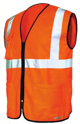 Rozmiary: S-M-L-XL-XXL-3XL Kolor: pomarańczowy fluorescencyjny/ granatowy Opakowanie: 20 szt.
