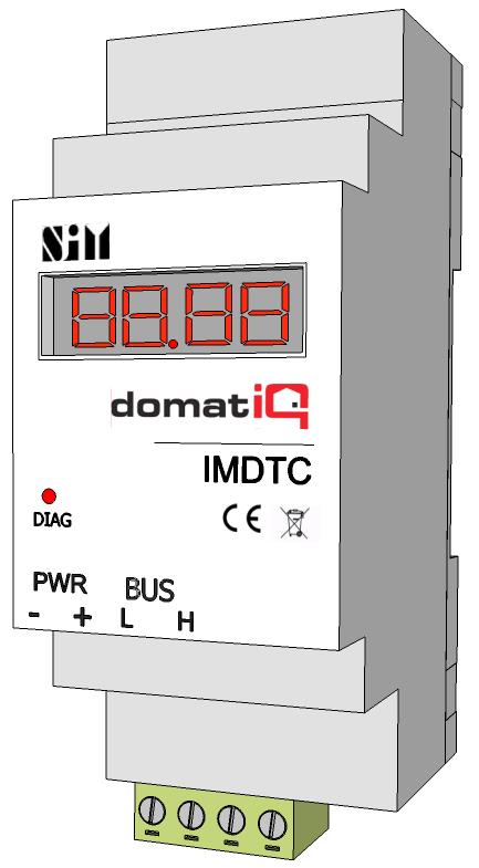 Katalog modułów STEROWNIKI IMDTC Moduł sterownika czasowego Moduł sterownika czasowego do montażu na szynie DIN, szerokość 2M Pozwala na definiowanie programów czasowych wykorzystywanych do