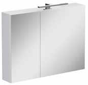 cabinet with LED lighting S801-062 Szafka lustrzana STREET FUSION 80 80 15 60 z oświetleniem LED STREET FUSION 80