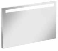 i włącznikiem na podczerwień METROPOLITAN mirror 100 with LED lighting and infrared switch aluminum frame 4000K ECO LED