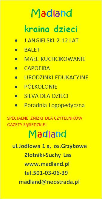 WRZEŚNIOWE DNI MIEJSCE NA REKLAMĘ TWOJEJ FIRMY. SKONTAKTUJ SIĘ Z NAMI reklama@gazetasasiedzka.