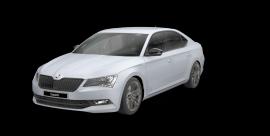 ŠKODA Superb SportLine SportLine Kolor: Biel Moon Metalizowany Wersja wnętrza: Czarny Alcantara ID Konfiguracji: Silnik: Cena podstawowa: Cena koloru nadwozia: Wyposażenie dodatkowe: SA1207831 2,0