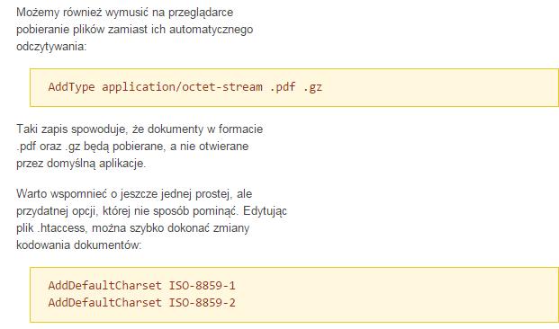 Pliki.htaccess zmiana MimeType http://magazynt3.