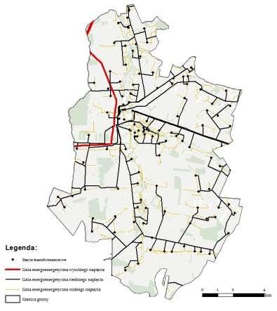 Plan Gospodarki Niskoemisyjnej dla Gminy Bychawa 38 Źródło: PGE Dystrybucja S.A W 2014 r.