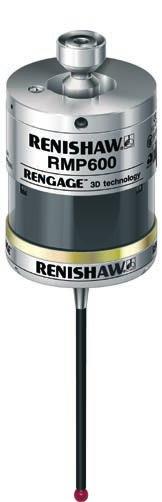 Rodzina urządzeń firmy Renishaw z transmisją radiową FHSS Powszechnie uznawane pasmo 2,4 GHz odpowiadające wymaganiom przepisów dotyczących transmisji radiowych na wszystkich głównych rynkach RMP600
