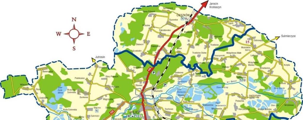 1. Diagnoza zjawisk kryzysowych w gminie Milicz Milicz to gmina miejsko-wiejska leżąca w północno-wschodniej części województwa dolnośląskiego, w powiecie milickim i znanej w całej Polsce Dolinie
