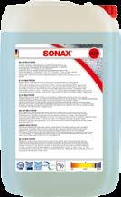 SONAX Do renowacji przezroczystych plastików Specjalne właściwości