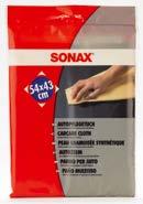 SONAX Aplikator gąbka super miękka Super miękki aplikator - gąbka do nakładania wosków i