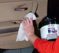 8 Profesjonalna pielęgnacja pojazdów SONAX Do czyszczenia wnętrza Skutecznie, a zarazem delikatnie usuwa nawet