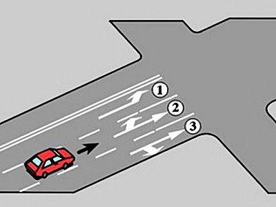 musi się zatrzymać przed przejściem dla pieszych b. może z tego miejsca na jezdni zawrócić c. przejeżdża równocześnie z tramwajem 9.