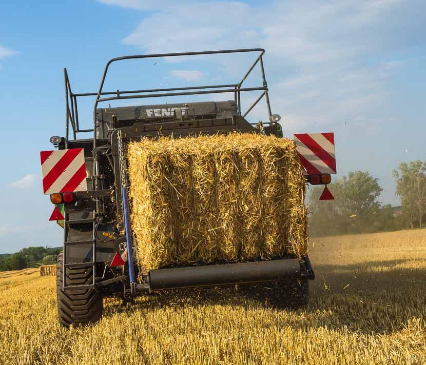 XD Xtra Density - Wysoki stopień zgniotu 22 23 "Xtra Density" Wysoki stopień zgniotu balotu Bardzo mocne zagęszczenie Najniższy możliwy koszt transportu na kilogram uprawy jest jednym z