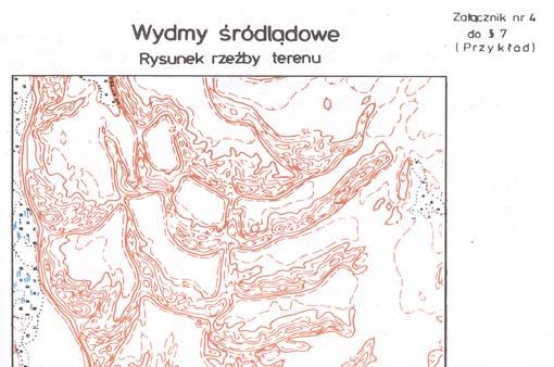 Przy pomiarze wydmy należy starać się uchwycić cały jej zasięg.