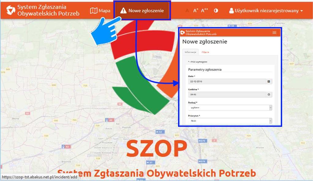 2 ZAMIAST WSTĘPU Co to jest SZOP? SZOP, czyli System Zgłaszania Obywatelskich Potrzeb. Strona www i aplikacja android która umożliwia zgłaszanie i śledzenie zgłoszeń od mieszkańców.