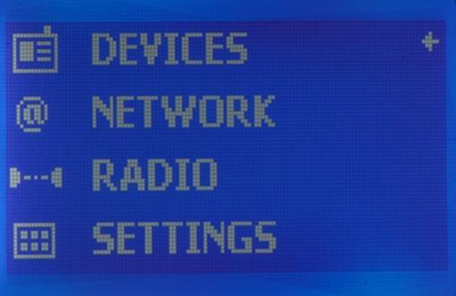 Urządzenia zablokowane lub odblokowane Poziom zasięgu GPRS / Wi-Fi Liczba urządzeń podłączonych do CT1 Aktywne urządzenia w sieci W przypadku błędu w komunikacji, pokaże się symbol kabla z
