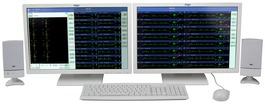 Wieloparametrowy monitor pacjenta, współpracujący z podłączoną do sieci komputerową stacją roboczą, udostępnia parametry życiowe pacjenta w czasie rzeczywistym, umożliwia dostęp do systemów