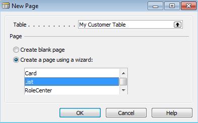 3 Tworzenie page a typu lista Ćwiczenie pokazuje jak utworzyć page typu lista za pomocą wbudowanego wizarda List Page Wizard. 3.1 Wykorzystanie wizarda do utworzenia listy Ćwiczenie krok po kroku: 1.