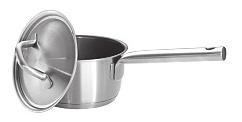 IKEA 365+ rondel z pokrywką 1 l, stal nierdzewna/ powłoka zapobiegająca przywieraniu marki Teflon IKEA 365+ patelnia ø32
