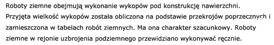 Modernizacja ulicy Spacerowej wraz i Bielawskiej wraz z odwodnieniem. istniejący przepust rurowy śr. 300mm bet. km 1+647.