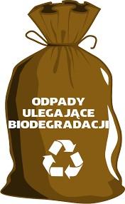 PRAWIDŁOWA SEGREGACJA ODPADÓW BIO ODPADY ULEGAJĄCE BIODEGRADACJI DO POJEMNIKA LUB WORKA BRĄZOWEGO PAPIER DO POJEMNIKA LUB WORKA NIEBIESKIEGO Opakowania z papieru, karton, tekturę