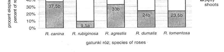 WYKORZYSTANIE KULTUR in vitro RODZIMYCH GATUNKÓW RÓ.