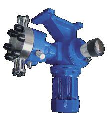 Tork Hydrauliczne pompy dozujące o pełnym zakresie ruchu mechanizmu Seria Stark to hydrauliczne membranowe pompy dozujące, odpowiednie do