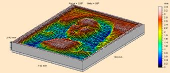 obrazu Zakres usługi: Quasi-przestrzenne (3D) kształtowanie obiektów z różnych materiałów