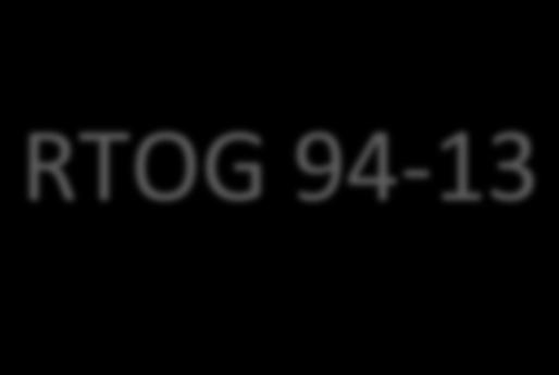 RTOG 94-13 1323 chorych, LN+> 15%, TD= 70 Gy Pośrednie & Wysokie ryzyko 4 ramiona; PORT v. WPRT, NHT (4 mce) v.