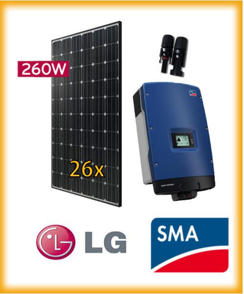 Zestaw fotowoltaiczny LG On-Grid o mocy 6,76 KW - z inwerterem SMA Utworzono 21-10-2017 Cena : Ceny dostępne po zalogowaniu (netto: Ceny dostępne po zalogowaniu) Producent : Keno Zestaw