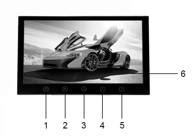Panel przedni urządzenia Pilot zdalnego sterowania modelu Schemat podłączenia urządzenia 1. Mode zmiana trybu pracy urządzenia 2. MENU menu ekranowe urządzenia 3. Włącz / wyłącz urządzenie 4.