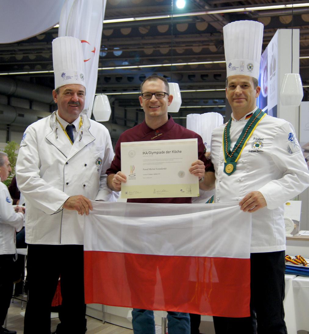 Relacja z Culinary Olimpics Erfurt 2016 Wspaniałe wieści napłynęły do nas z niemieckiego Erfurtu.
