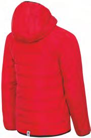 lining: 100% polyester - padding: 100% polyester - DWR finishing - integrated hood - two side pockets