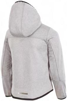 elastane bonded with micropolar fleece - additional fabric: 100% polyamide - padding: 100% polyester - membrane: NEO DRY 3 000 - integrated hood - two side pockets with zipper closure - chest pocket