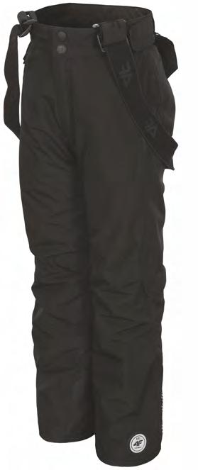kieszenie boczne i kieszeń typu ski pass - kieszeń wewnętrzna, kieszeń na gogle - pas śniegowy - mankiet wewnętrzny chroniący dłoń przed zimnem - fabric: 100% polyester