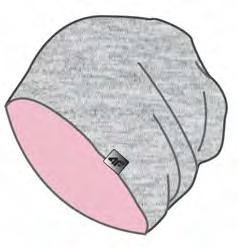 elastane - weight: 180 gsm - reversible cap ACCESSORIES - KIDS - GIRL 29,99 PLN róż pudrowy melanż 2044 pink