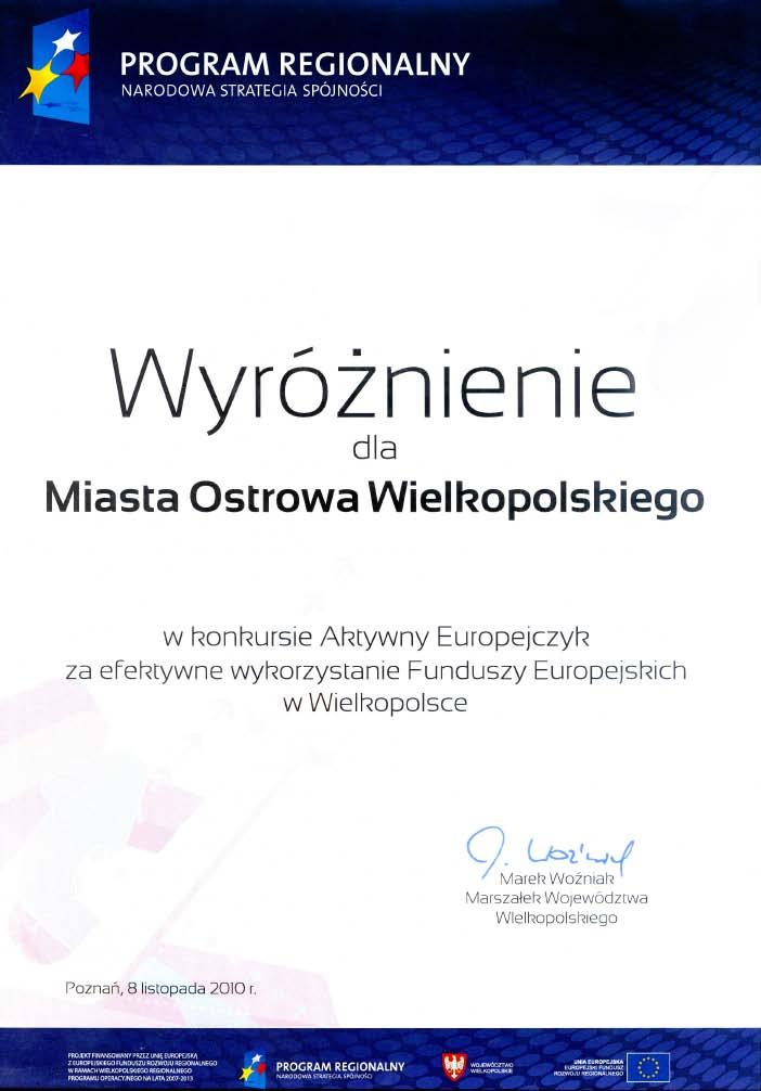 8 stycznia 2013 r. W ramach 6. edycji konkursu organizowanego przez Centrum im.