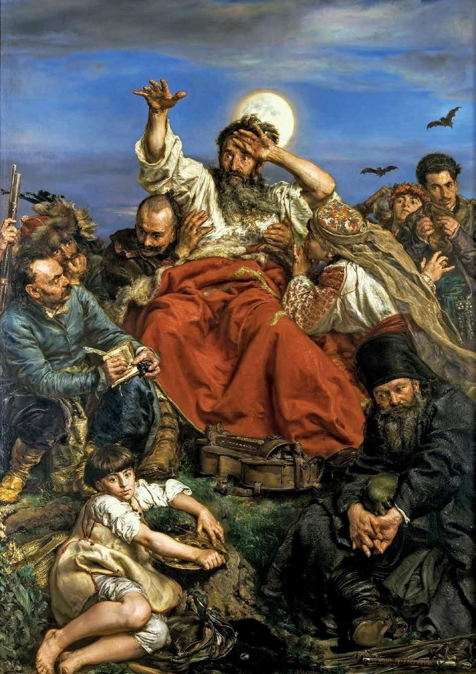 Jan Matejko, Wernyhora (1884), Muzeum Narodowe w Krakowie.