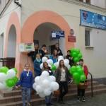 Karolina Kolasińska, Natalia Nadolna, Agnieszka Środecka opiekun oraz Paula Kukucka, Karolina Gierczyńska, Bartosz Szczyszyk, Daniel Pruchniewski, Anna Powązka-Słońska opiekun wyruszyły na blisko