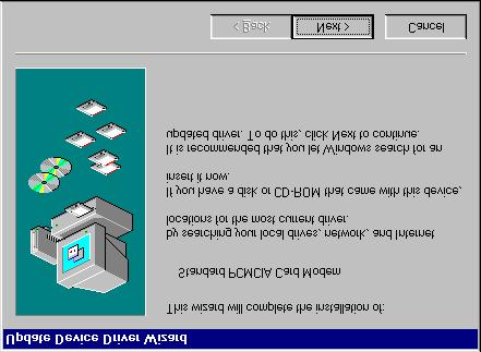 2.2 Instalacja sterownika 2.2.1 Windows 95 OSR2 Sterownik należy zainstalować z dyskietki. Dopiero potem można korzystać z modemu. Instalacja może odbyć się w inny sposób, niż niżej opisano.
