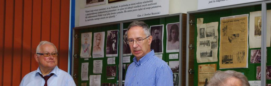 W drugim referacie Bogusław Tomaszewski omówił zagadnienie starań o umieszczenie historycznych znaków granicznych, znajdujących się
