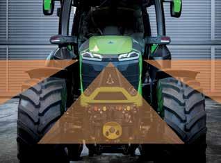 DEUTZ-FAHR jako pierwszy producent ciągników rolniczych prezentuje system aktywnego wykrywania przeszkód i ludzi znajdujących się w strefie, na którą operator ma utrudniony podgląd z wnętrza kabiny.